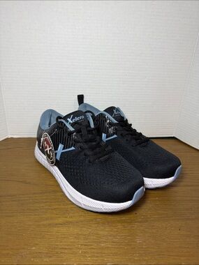 NEW! Xelero Steadfast Women's Black/Periwinkle Orthopedic Shoes Size 9.5